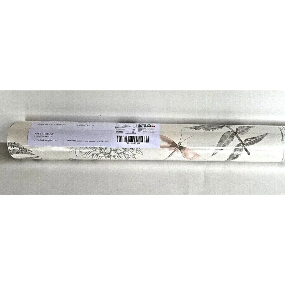 NEW Designers Guild Wallpaper Acanthus Ivory P457/02 ~ 11 Yards ~ SEALED